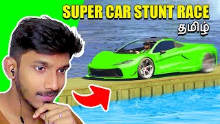 GTA 5 Tamil - *IMPOSSIBLE* PARKOUR RACE CHALLENGE! (GTA 5 Funny Moments) Sharp Tamil Gaming