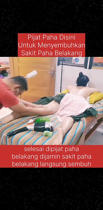 pijat paha disini untuk menyembuhkan sakit paha belakang #pijat #abj #video #shorts