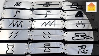 Environmental Naruto Headbands L Size 16pcs Sky View