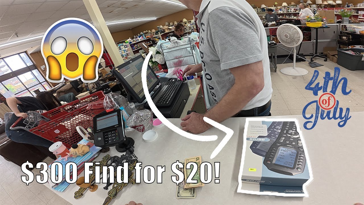 Fourth of July Thrift Store Finds for Big Profit | Thrift With Me Day 3