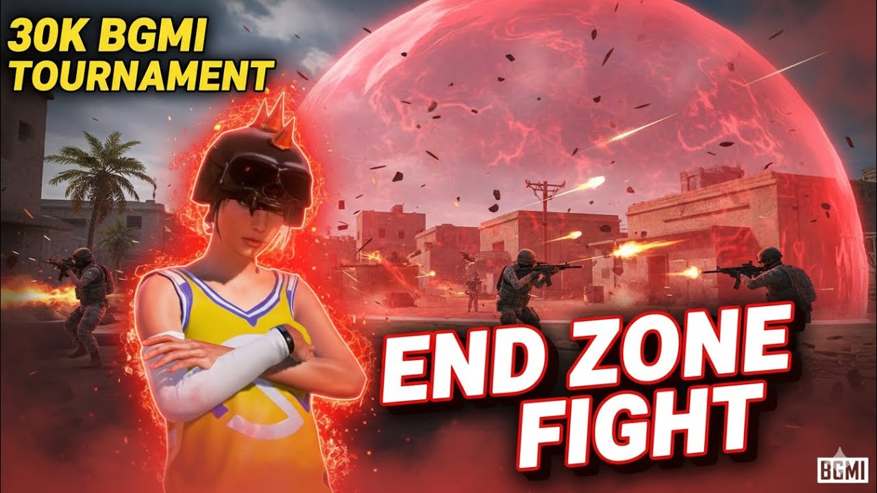 BGMI 30K TOURNAMENT | End Zone Fight | BGMI - YouTube