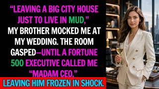 .My Brother Mocked Me for Marrying a “Broke Farmer”—Until Fortune 500 Called Me Madam CEO