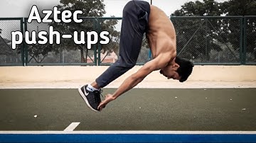 Aztec Pushups Tutorial - Toe Touch Pushup Tutorial in Hindi