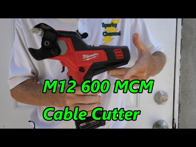 Milwaukee 2472-21XC M12 Cable Cutter Kit 600 Mcm