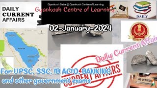 2 January 2024 Current Affairs | current affair today | all exams current affairs | lithium reserve