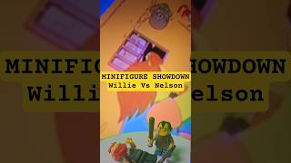 Willie VS Nelson - Minifigure Showdown #legostopmotion #minifigures #simpsons #legocomedy
