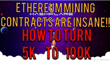 Hashflare - Ethereum Contracts - Great R.O.I