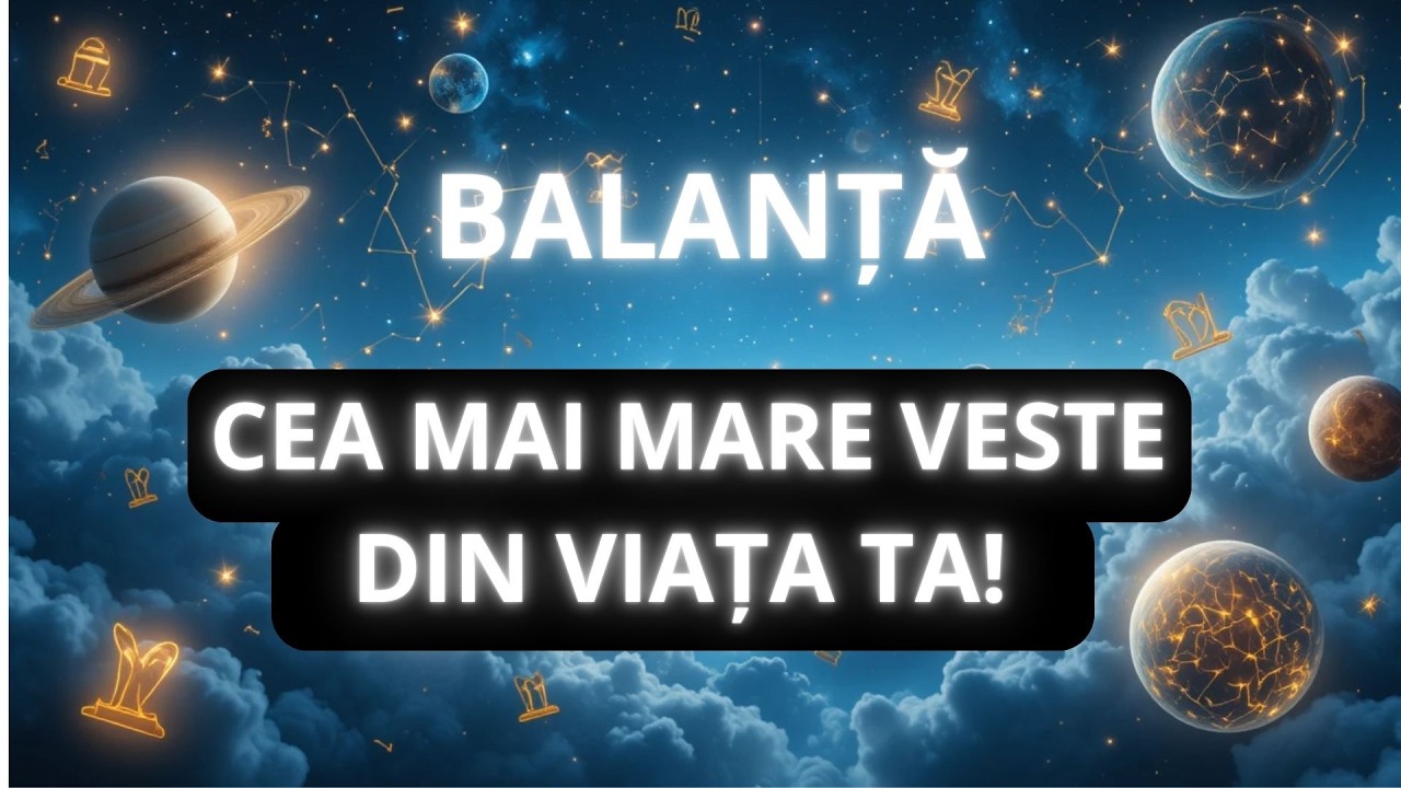 😱 BALANȚĂ ♎️ — 23 LUNI — CEA MAI MARE VESTE A VIEȚII TALE VINE! 🚨💥