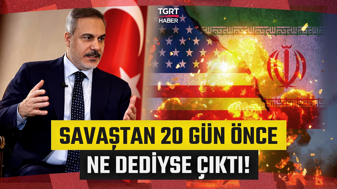 Hakan Fidan Savaştan 20 Gün Önce Ne Dediyse Çıktı: Hava Saldırısıyla Rejim Değişmez - TGRT Haber
