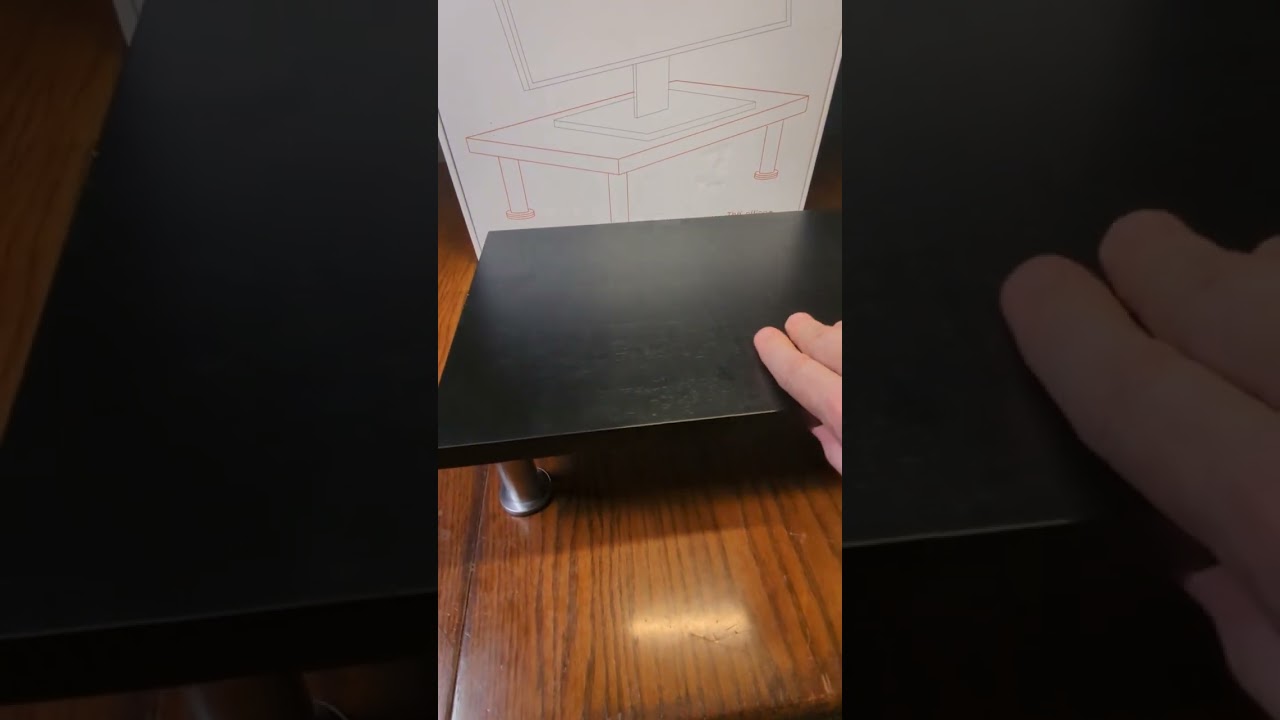 The Office Oasis Computer Monitor Stand, Solid Bamboo Stainless Steel Legs - Supports 100lbs REVIEW