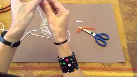 Part 3: how to connect a different color yarn to cd weaving