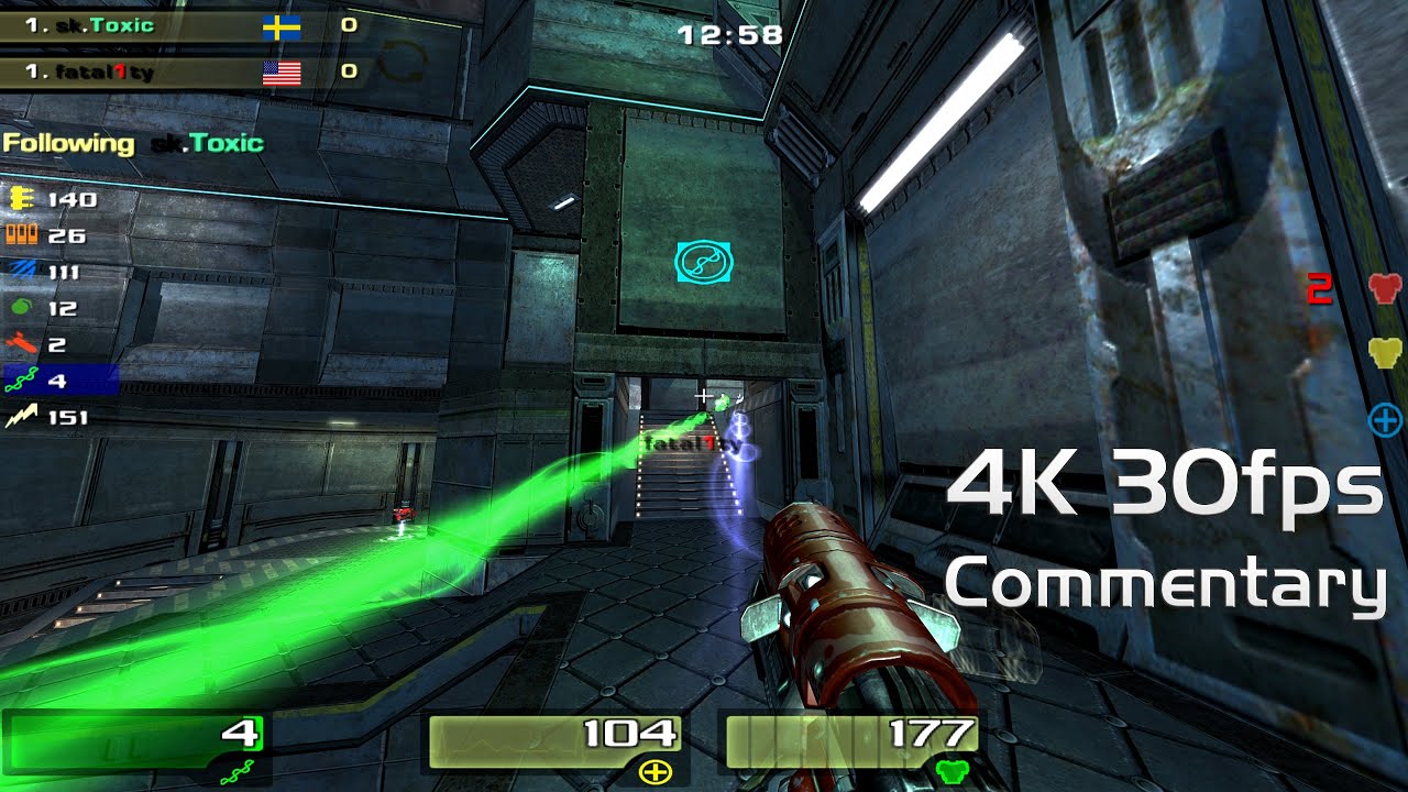 30fps Fatal1ty vs Toxic WSVG 2006 Quake4 GrandFinals Full Video 4k