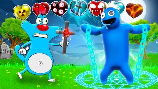 Roblox Oggy Defeated Rainbow Friends Monsters From His Super Natural Power | Rock Indian Gamer |