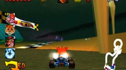 Crash Team Racing Walkthrough Part 11 - Roo