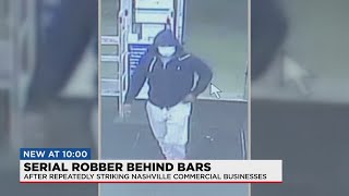 Serial robbery suspect in Nashville under arrest