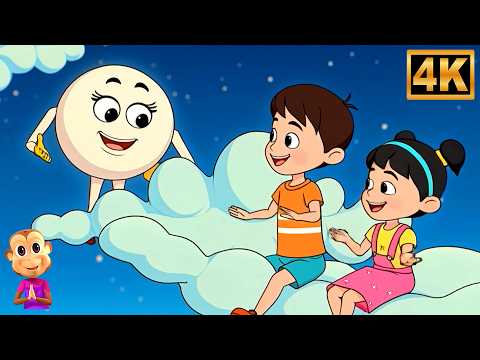Chanda Mama O Pyaare Chanda Mama, Moon Uncle, Hindi Nursery Rhyme For Babies