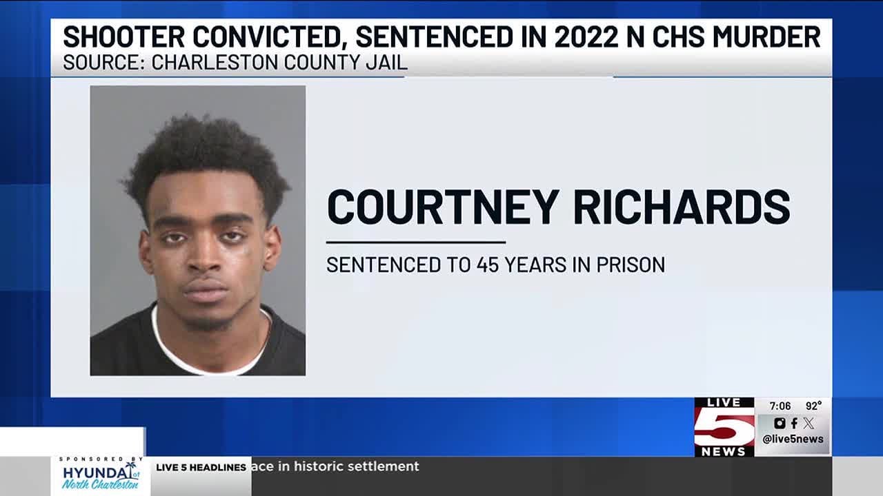 VIDEO: Man sentenced to 45 years in prison for North Charleston murder ...