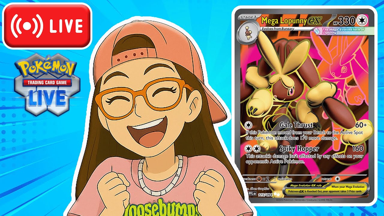 Viewer Battles! | Mega Lopunny EX  | Playing The Pokemon Trading Card Game Live | PTCGL