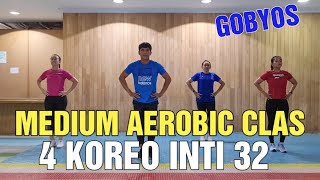 40 MENIT SENAM AEROBIC MEDIUM 4 GERAKAN INTI HITUNGAN 32