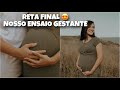 VLOG: FIZEMOS NOSSO 1º ENSAIO GESTANTE  | ME EMOCIONEI... + MEGA RECEBIDOS DA MARIA ALICE 😍