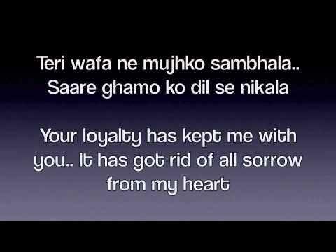 neeraj shridhar and kavita seth tum hi ho bandhu lyrics neeraj shridhar and kavita seth tum hi ho bandhu lyrics