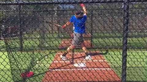 Tommy Heiland- Hitting (Side view)