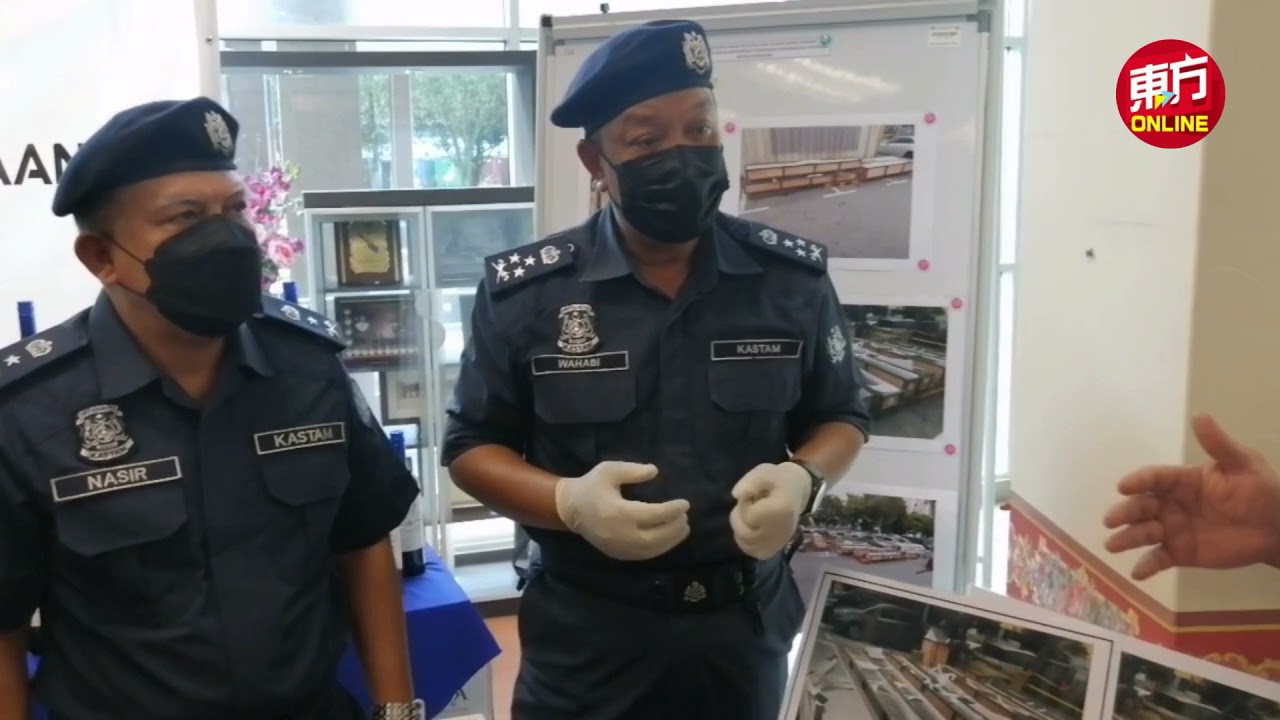 关税局侦破3宗走私酒精饮品案起获市值逾14万令吉私酒 Youtube