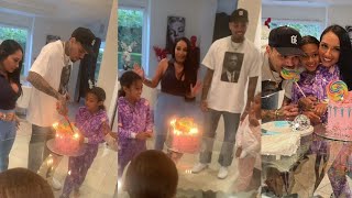 Chris Brown & Nia Guzman celebrate Royalty 8th birthday PART 2 ~ May 27 , 2022