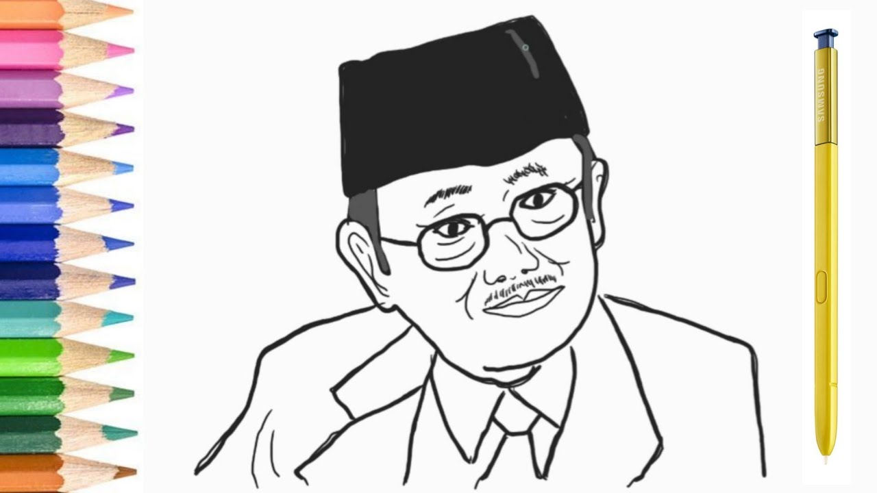 Bj Habibie Belajar Menggambar Pak Bj Habibie