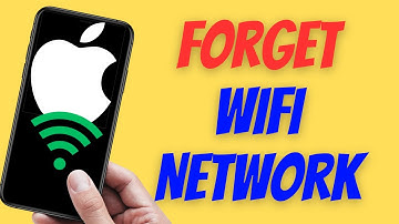 How to Forget a WiFi Network on iPhone or iPad (iOS)