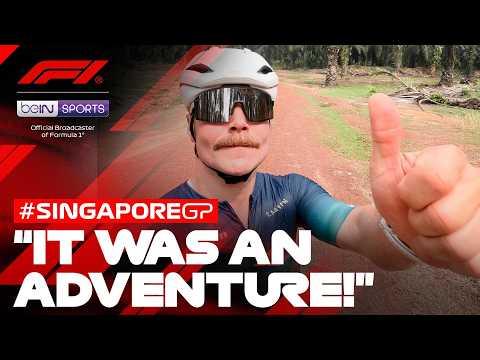 Sepang to Singapore: Valtteri Bottas on THAT epic bike ride! | Formula 1 Singapore Grand Prix 2026