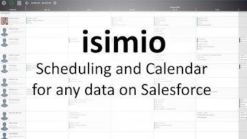 Introducing Isimio, the scheduling and calendar tool for any data on the Salesforce platform