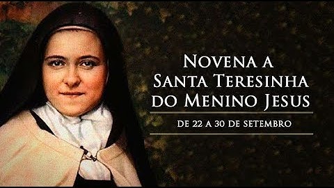 Novena de santa terezinha quando começa