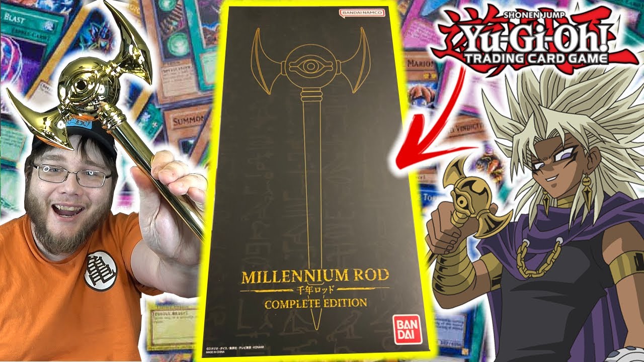 Yu-Gi-Oh! Millennium Rod Complete Edition Unboxing & Review 