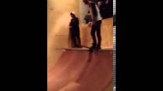 Tyler Carter Drops In On Skateboard