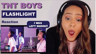First time hearing TNT Boys - Flashlight (Cover)| REACTION!!