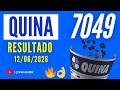 🍀 RESULTADO QUINA 7049