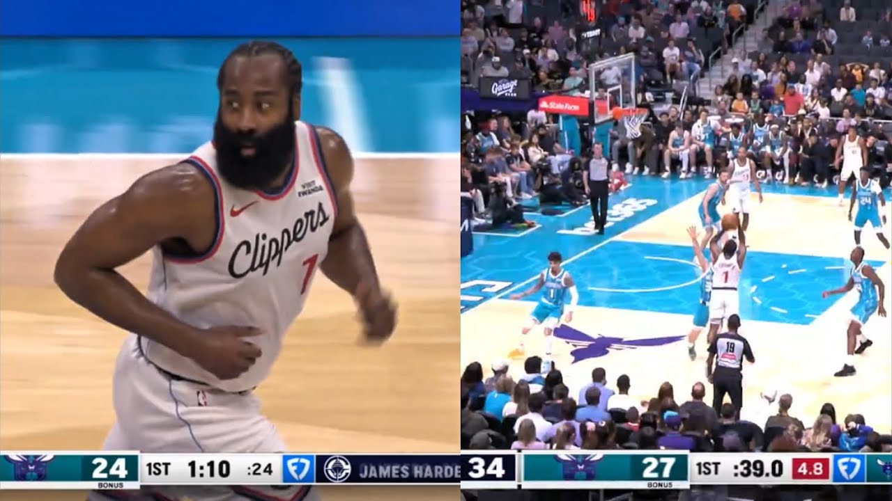 James Harden Scored 27 Points In The First Quarter 💀