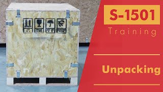 Smartstitch Embroidery Machine S1501 Get Started | Unpacking the Machine