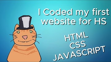 First time Coding a website before High School graduation (HTML, CSS, JAVASCRIPT)
