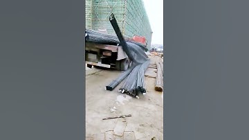 The process of unloading the rebar = a good approach can do more with less