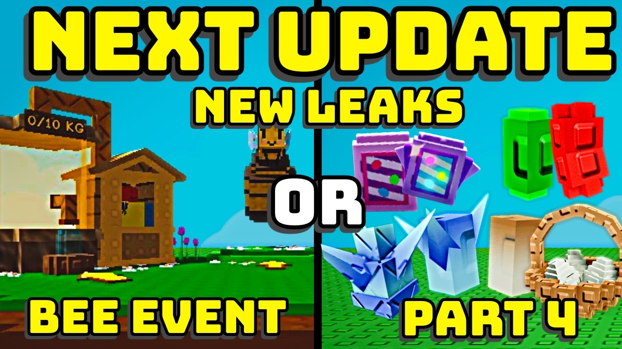 🐝 BEE EVENT 2.0, EASTER PART 4, AND MORE - NEW LEAKS IN GROW A