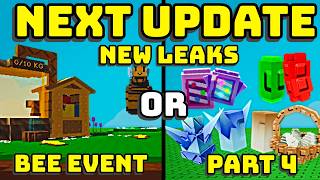 🐝 Bee Event 2.0, Easter Part 4, And More - New Leaks In Grow A Garden