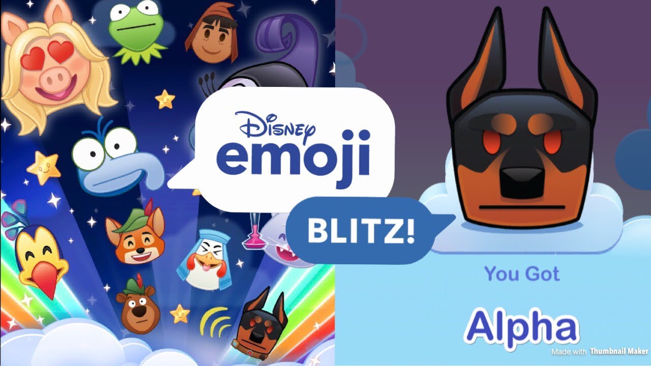 Disney Emoji Blitz! Opening a Diamond Box and Unlocking Alpha YouTube