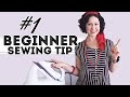 #1 WAY TO MAKE YOUR SEWING LOOK MORE PROFESSIONAL... plus (spoiler!) 3 tips on pressing and ironing!