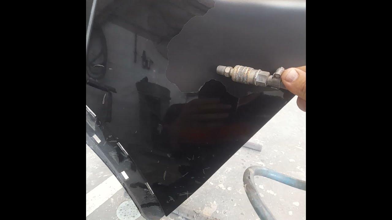 remove paint car تقشير - YouTube