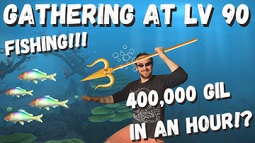 FFXIV Fishing! What to Do at Level 90 & How to Make Big Gil!!