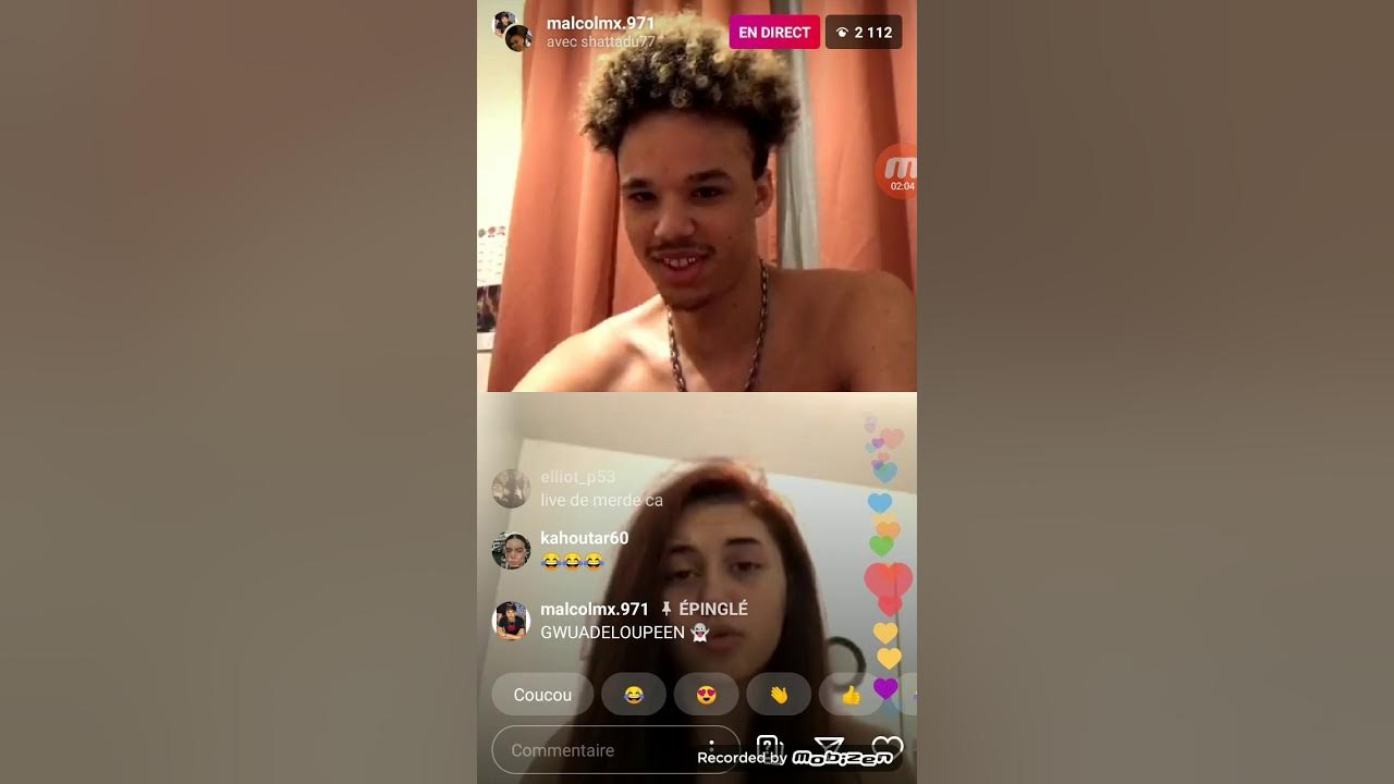 Shatta du 77 et malcolmx.971 en live shatta parle sur wodley YouTube