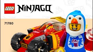 Lego NINJAGO 71780 Kai’s ninja race car build EVO