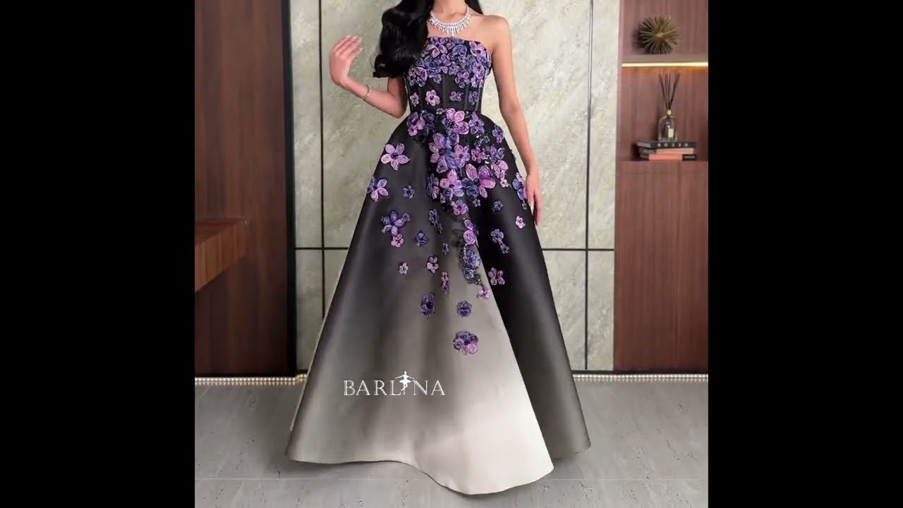 purple and black ombre dress Blue/Purple Ombre Tulle Prom Dress, V Neck Lace Appliqued Pageant Dress,ARD2922